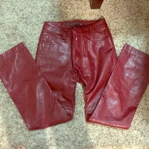 GAP Leather Pants